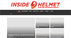 Desktop Screenshot of insidehelmet.com